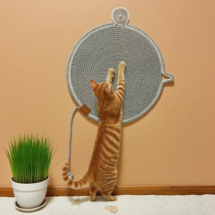 WEAVEMYTH Natural Cotton Cat Scratcher Mat-19.7in